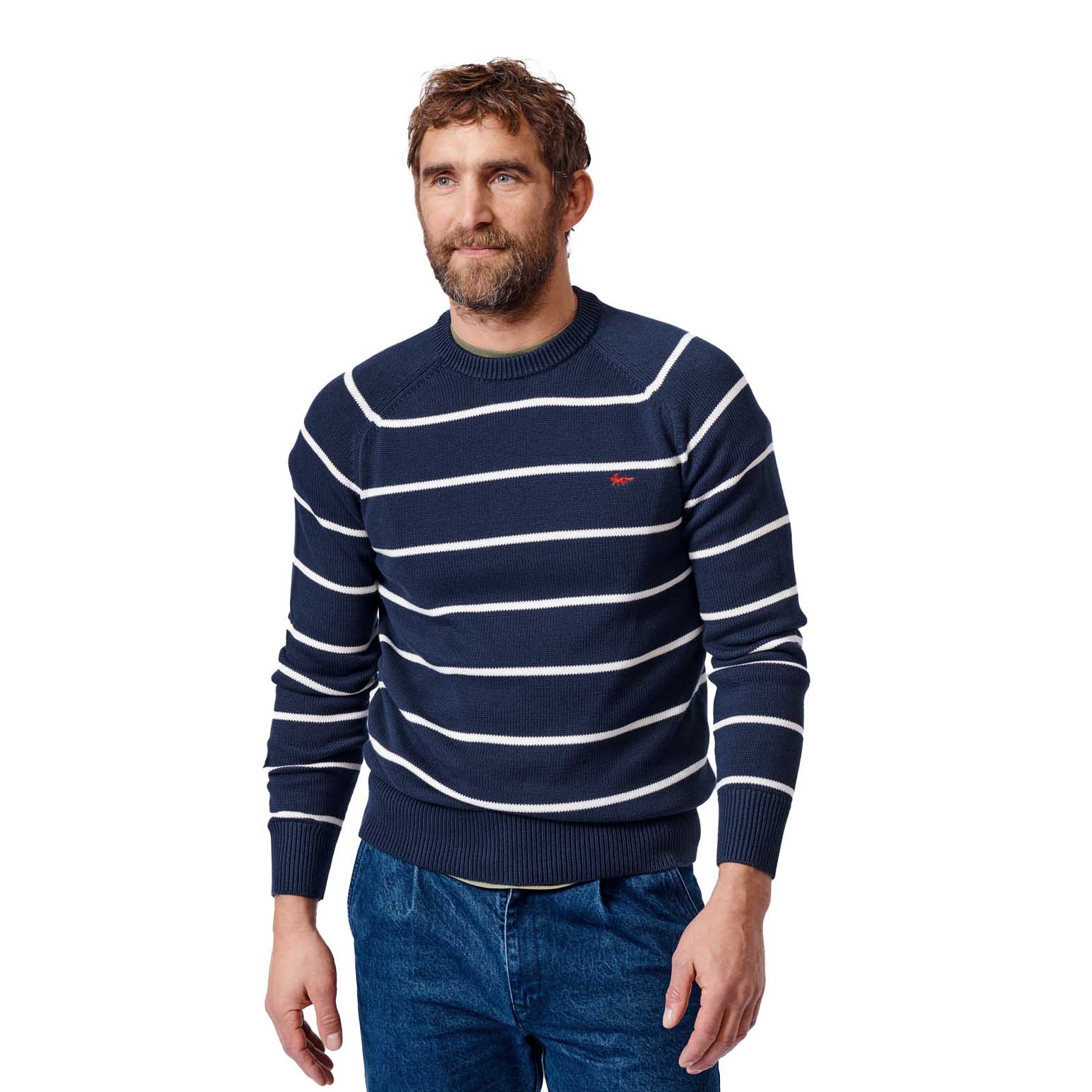 Aubin Leverton Cotton Crew